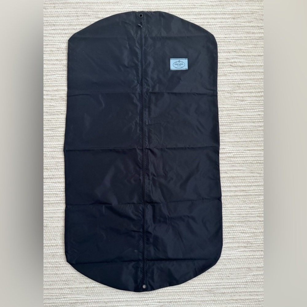 PRADA NAVY Garment bag long zipped nylon waterproof-NWT